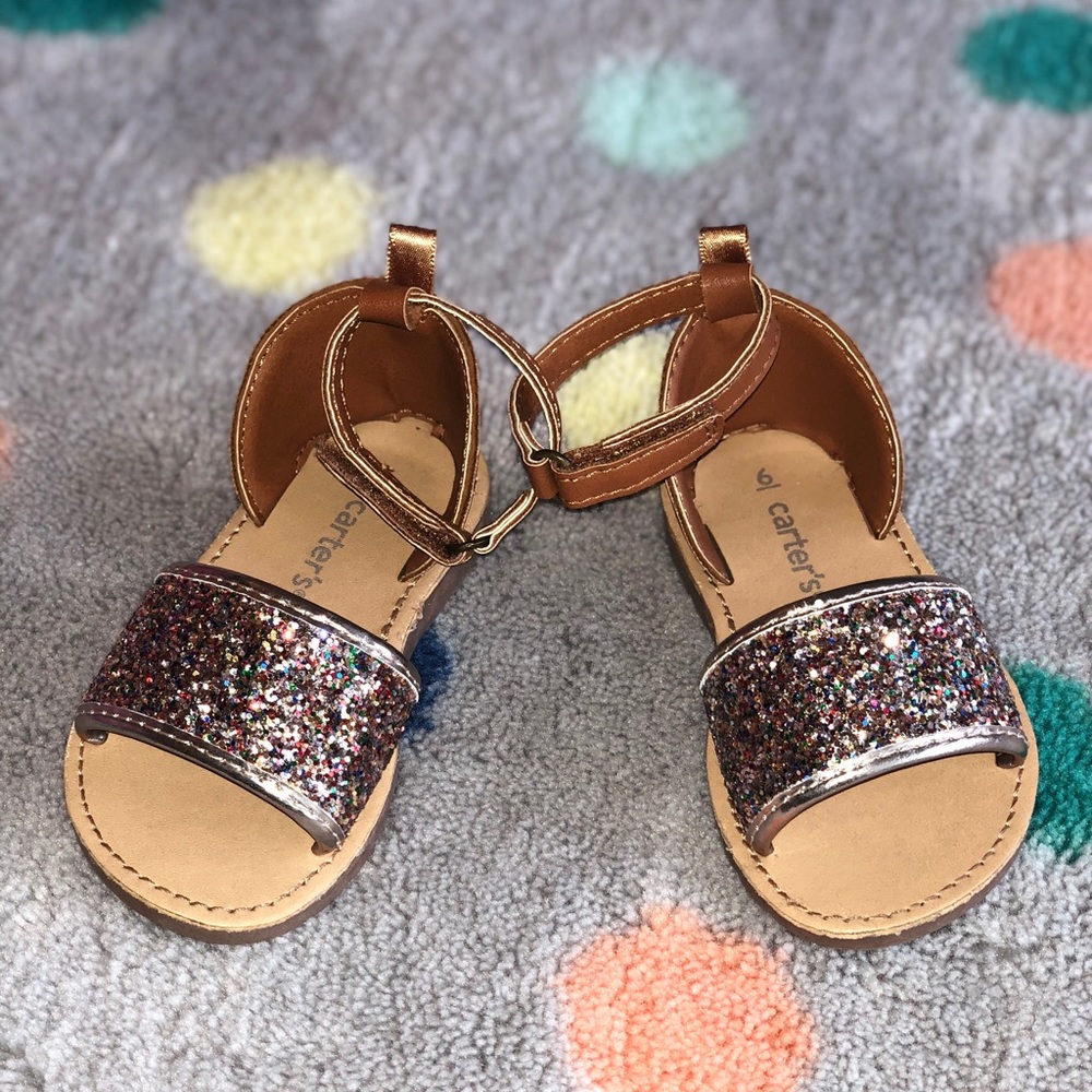 CARTERS size 7 Toddler girl sandals